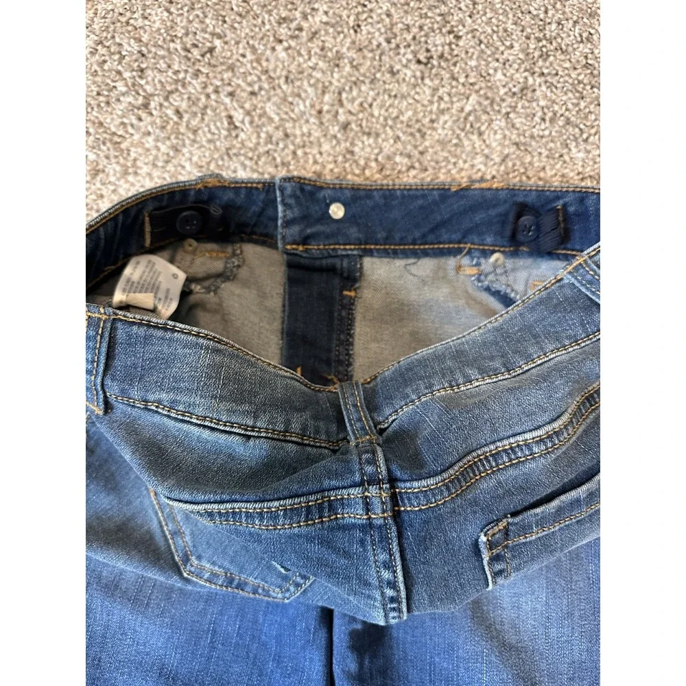Cat & Jack Jegging Size 14 Blue Denim Distressed High Rise Skinny‎ Casual NWT